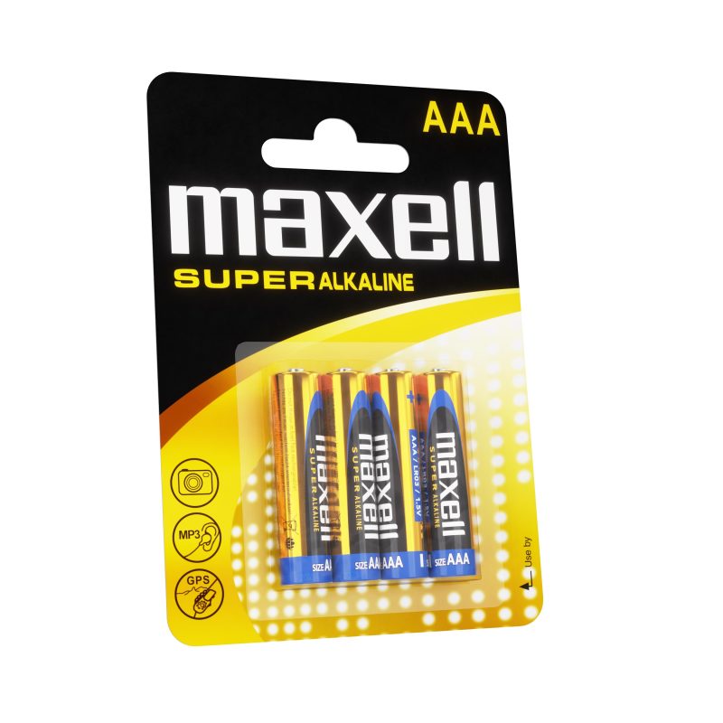 Супералкални батерии MAXELL LR03 XL /4 бр. в опаковка/ 1.5V - Image 4