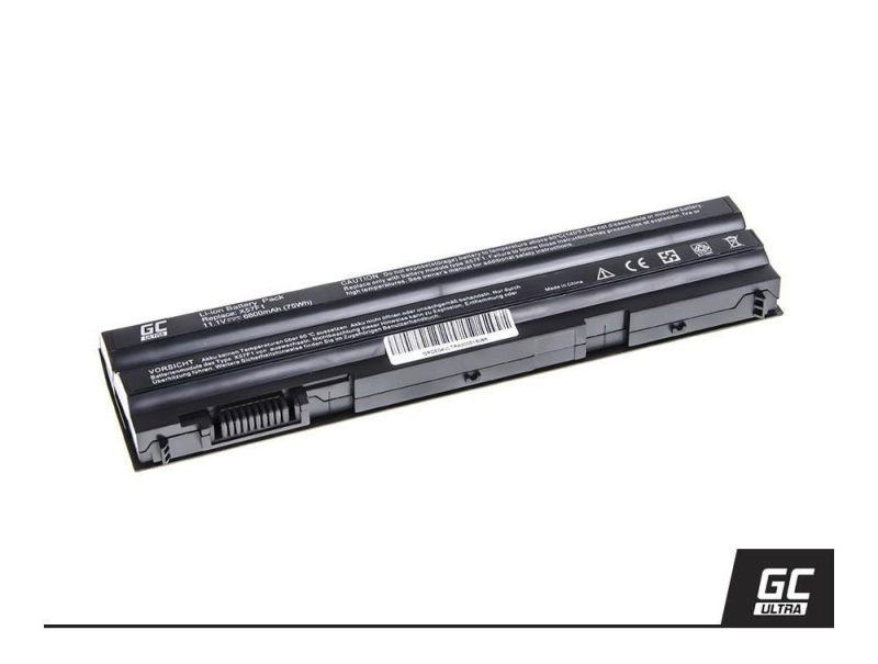 Батерия  за лаптоп GREEN CELL, Dell Latitude E6420 E6520 E5420, 11.1V, 6800mAh - Image 2