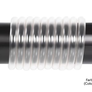 Тръба Alphacool AlphaTube HF, 13/10 (3/8"ID), 3м, Прозрачна, Retailbox - Image 2