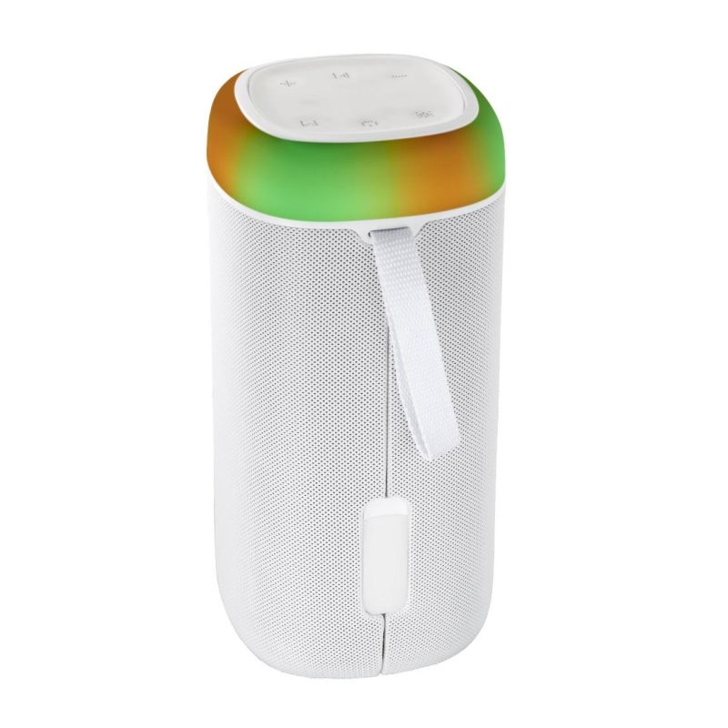 Блутут мобилна колонка HAMA Shine 2.0, 30W, LED, Защита от вода, Бял, 188229 - Image 2