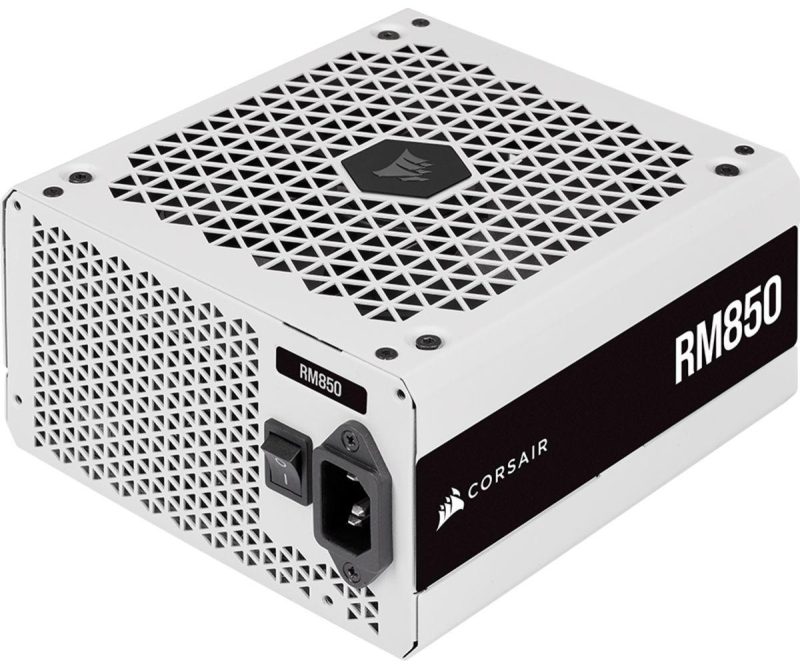 Захранващ блок Corsair RM850 White, 80+ GOLD 850W, Fully Modular - Image 2