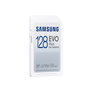 Карта памет Samsung EVO Plus, SD Card, 128GB, Бяла - Image 2