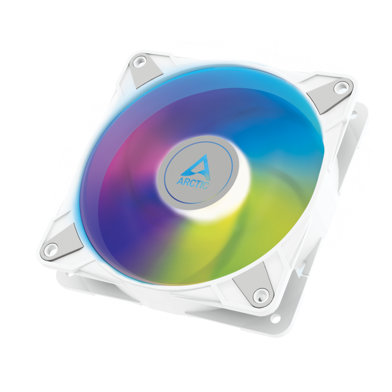 Вентилатори ARCTIC P12 White, A-RGB, 120mm, 3 Fan комплект - Image 2