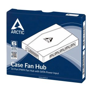 Контролер за вентилатори ARCTIC Case Fan PWM Hub 1 to 10 Port - Image 7