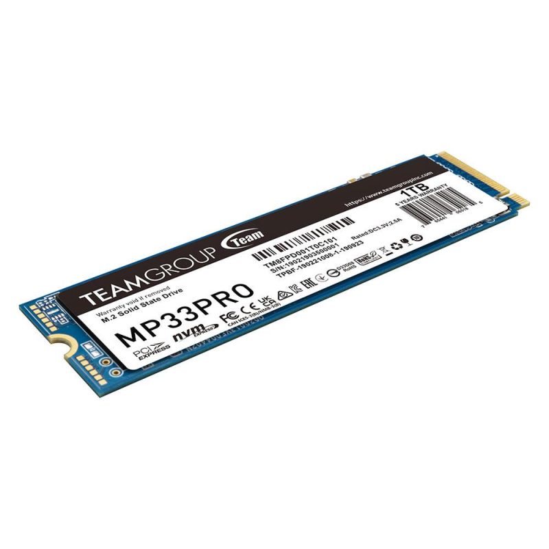 SSD Team Group MP33 PRO, M.2 2280 NVMe, 1TB,  PCIe Gen3x4 - Image 4