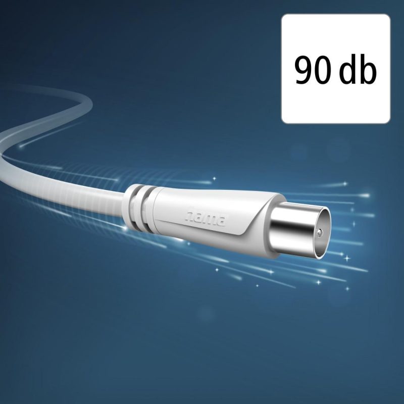 HAMA Коаксиален антенен кабел, 5 м, 90 dB - Image 5