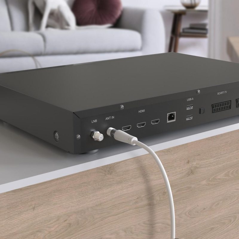 HAMA Коаксиален антенен кабел, 5 м, 90 dB - Image 8