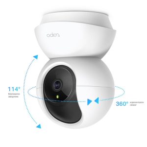 Охранителна WiFi камера TP-Link Tapo C200, 360°, Pan/Tilt - Image 2