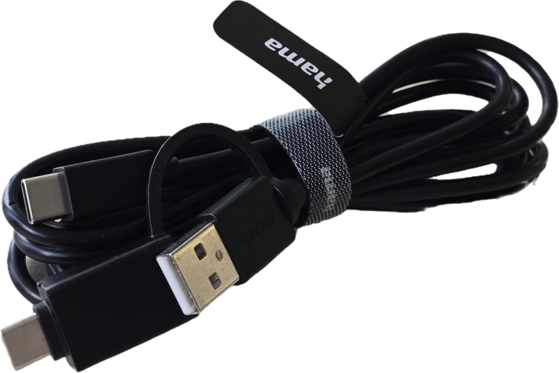 HAMA Жичен комплект клавиатура и мишка CKM-200, USB-A, USB-C - Image 13