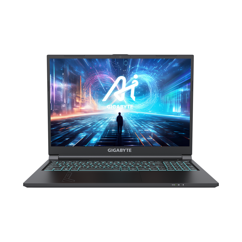 Лаптоп GIGABYTE G6 MF-H2EE853KD 16" FHD 165Hz, Intel Core i7-13620H, 2x8GB DDR5, 512GB SSD Gen4, nVIdia RTX 4050 6GB GDDR6, Free DOS