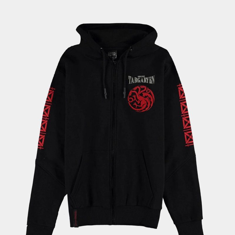 Суичър DIFUZED GOT - House Of The Dragon - Men's Hero Item Zipper, L