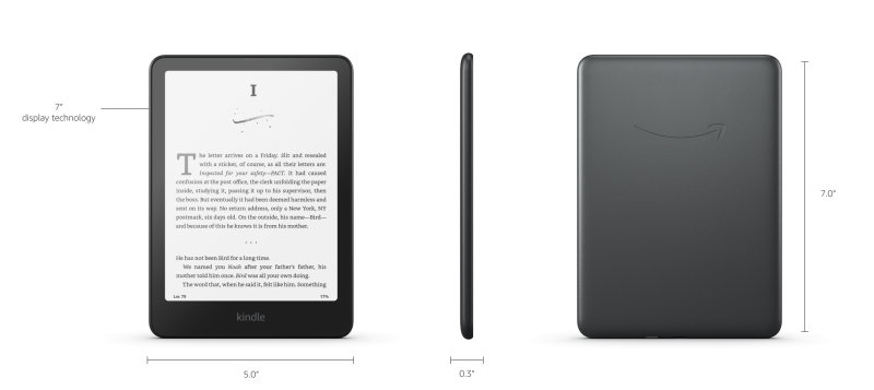 eBook четец Kindle Paperwhite Signature Edition 7", 32GB, 2024, 12 генерация, IPX8, metalilic rasberry - Image 6