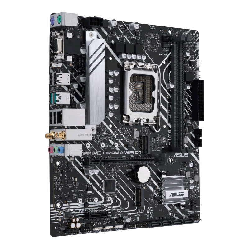 Дънна платка ASUS PRIME H610M-A WIFI D4, LGA 1700 mATX - Image 2