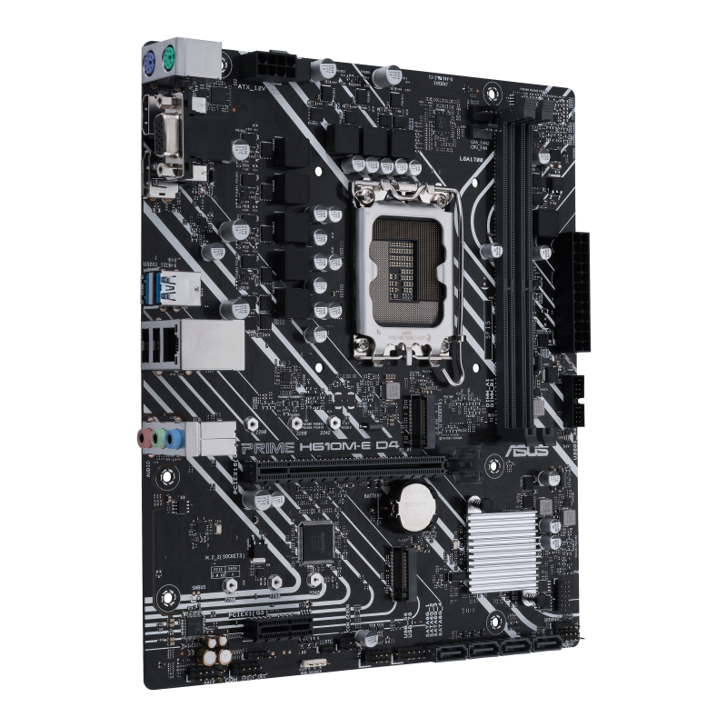 Дънна платка ASUS PRIME H610M-E-CSM DDR4, LGA 1700 mATX - Image 2