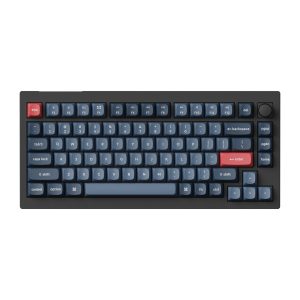 Механична клавиатура Keychron V1 MAX QMK 75% Carbon Black - Wireless - Image 7