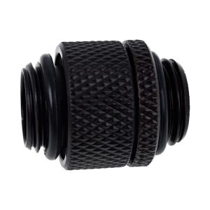 Адаптер съединител с вътрешна резба Alphacool, Въртящ се, G1/4, Черен мат - Image 3
