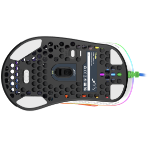 Геймърска мишка Xtrfy M4 Street, RGB, Бял - Image 6