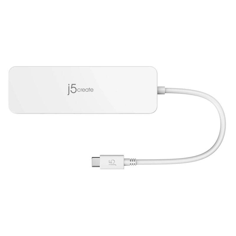 6-портов хъб j5create Mini Dock JCD373, USB, HDMI, SD, 3.5 mm jack - Image 3