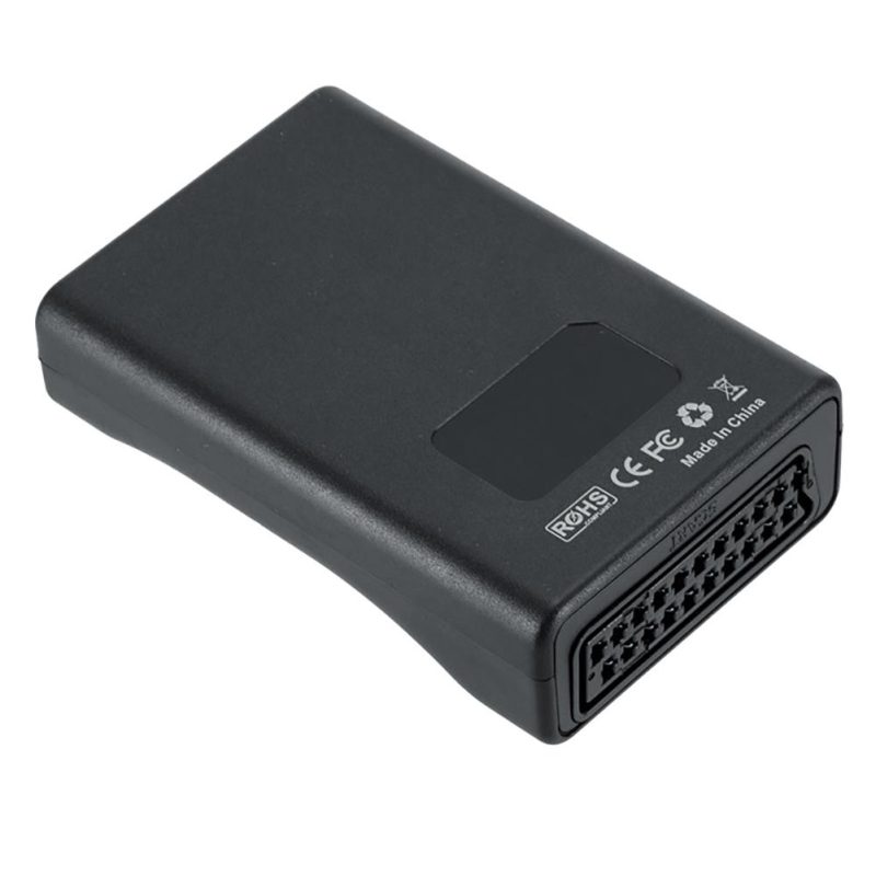 Видео конвертор Estillo ASK-ST001, Scart женско - HDMI женско, Черен - Image 3