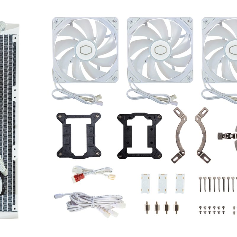 Охладител за процесор Cooler Master MasterLiquid 360L Core ARGB White Edition - Image 5