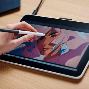 Графичен таблет Wacom one 12 pen display, 11.6", Бял - Image 3