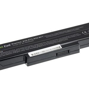 Батерия  за лаптоп GREEN CELL, Asus N71 K72 K72J K72F K73SV N71 N73 N73S N73SV X73S, 10.8V, 4400mAh - Image 2