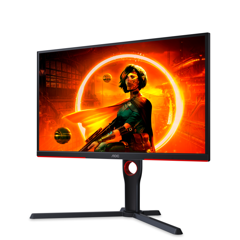 Монитор AOC 25G3ZM/BK - 24.5" FHD VA, 240Hz, 0.5ms - Image 3