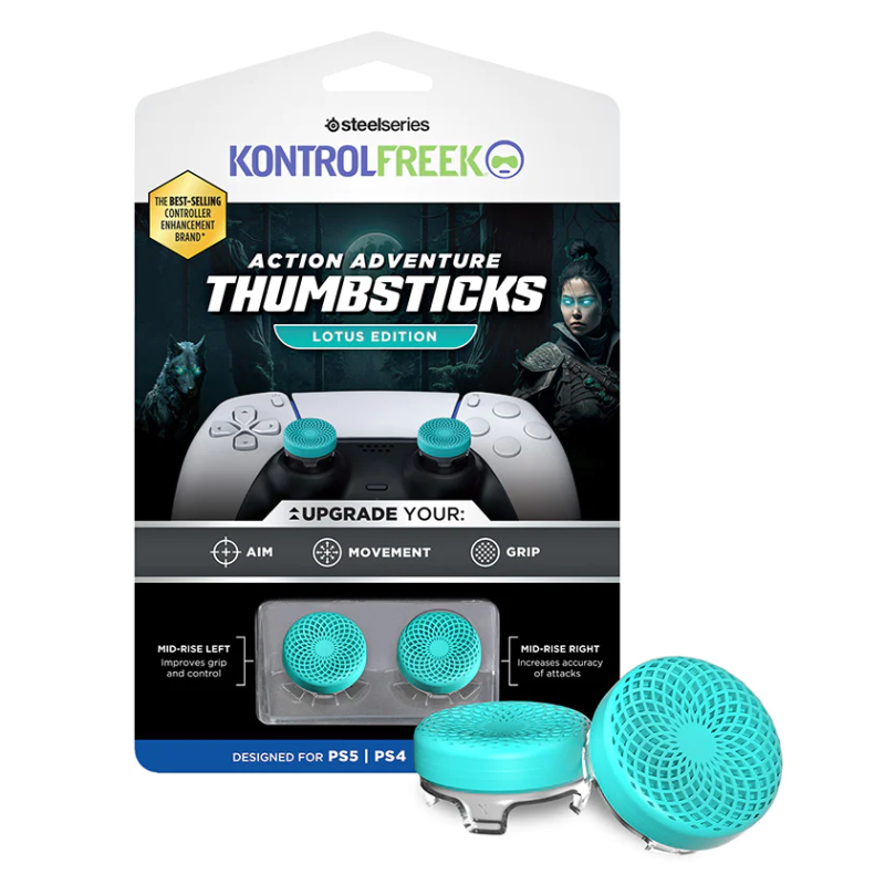 Аксесоар KontrolFreek Action Adventure Lotus Edition за PS5/PS4