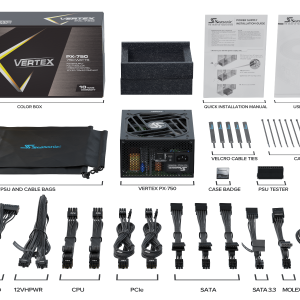 Захранващ блок Seasonic VERTEX PX-750, 750W, 80+ Platinum - Image 7
