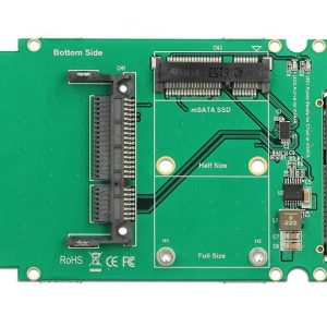 Конвертор DeLock, SATA 22 pin - 1 x mSATA / 1 x CFast, 2.5" - Image 3