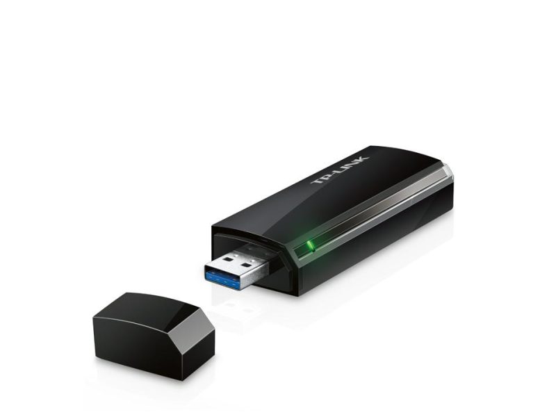 Безжичен адаптер TP-LINK Archer T4U, AC 1300, Dual band, USB 3.0, вградена антена - Image 2