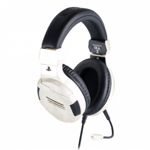 Геймърски слушалки Nacon Bigben PS4 Official Headset V3 White, Микрофон, Бял - Image 3