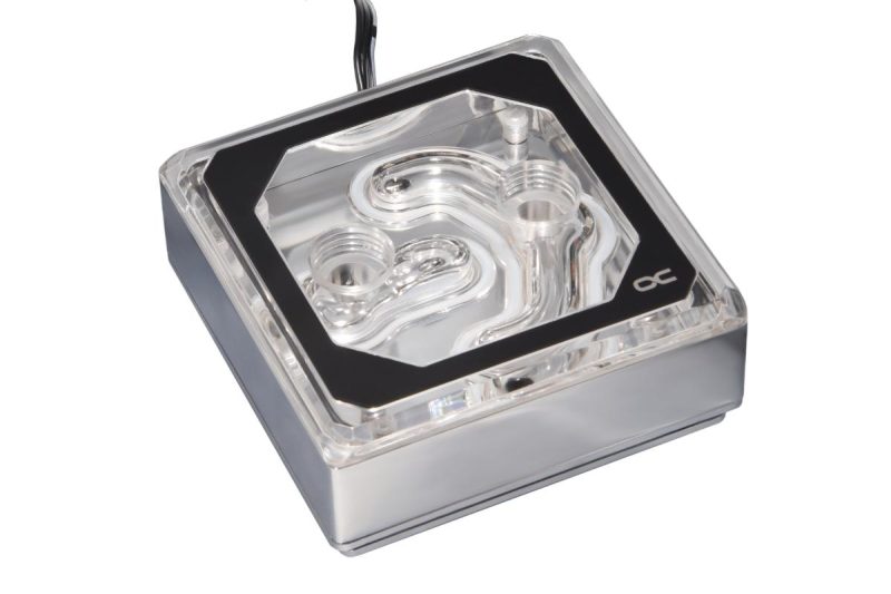 Воден блок за процесор Alphacool Eisblock XPX Aurora Edge, Acryl Chrome, Digital RGB - Image 2