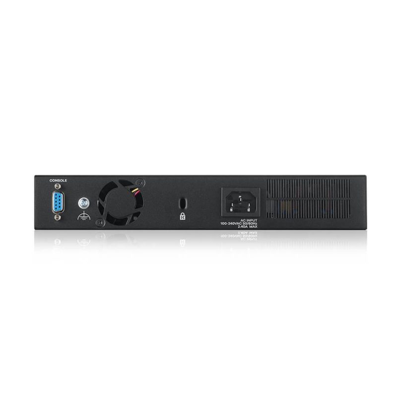 Суич ZyXEL GS-2220-10HP, 10 портов Layer2+, 8x Gigabit PoE + 2x Gigabit combo (RJ45/SFP), управляем - Image 3