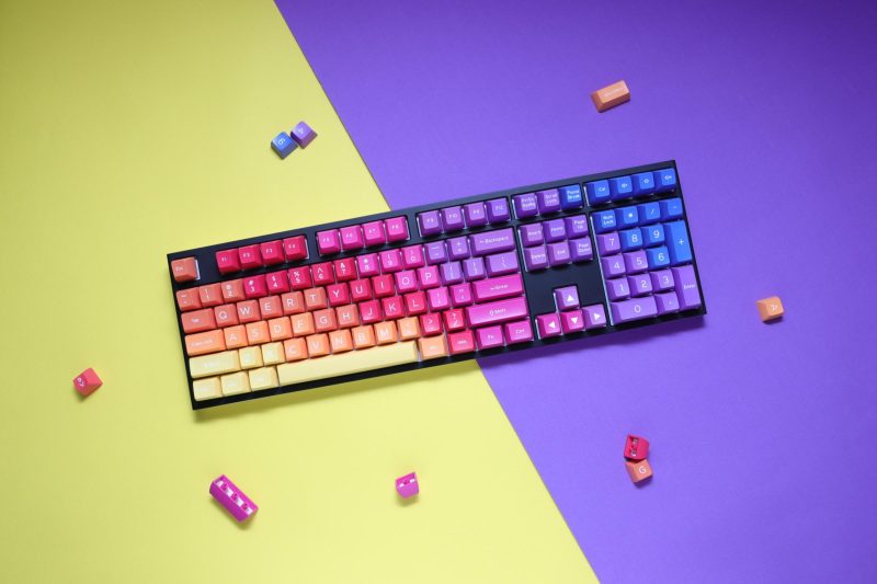 Капачки за механична клавиатура Ducky Afterglow, 108-Keycap Set ABS, Double-Shot, US Layout - Image 3