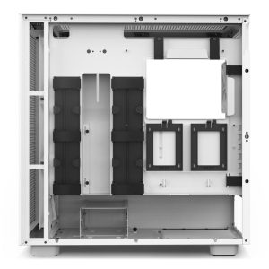 Кутия NZXT H7 Flow RGB Matte White Mid-Tower - Image 8