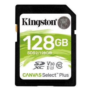 Карта памет Kingston Canvas Select Plus SD 128GB - Image 2