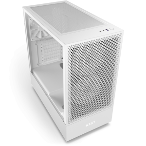 Кутия NZXT H5 Flow RGB Matte White, Mid-Tower - Image 5