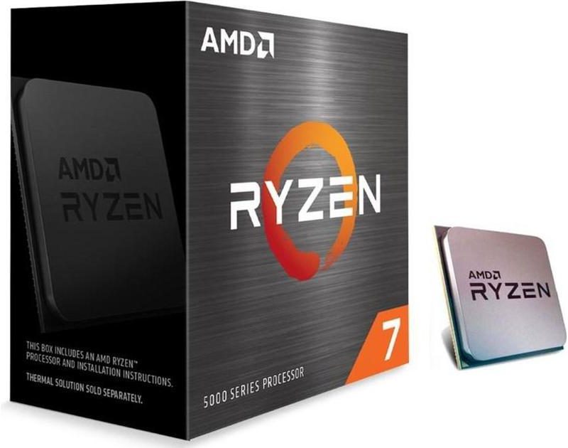 Процесор AMD Ryzen 7 5700X, AM4 Socket, 8 Cores, 3.4GHz, 36MB Cache, 65W, Box
