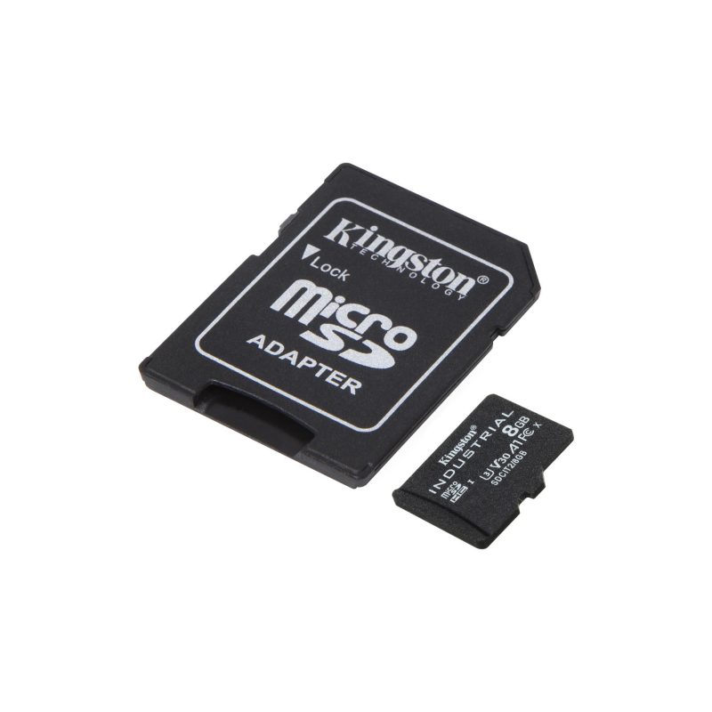 Карта памет Kingston Industrial microSDHC/SDXC 8GB, Class 10 - Image 3