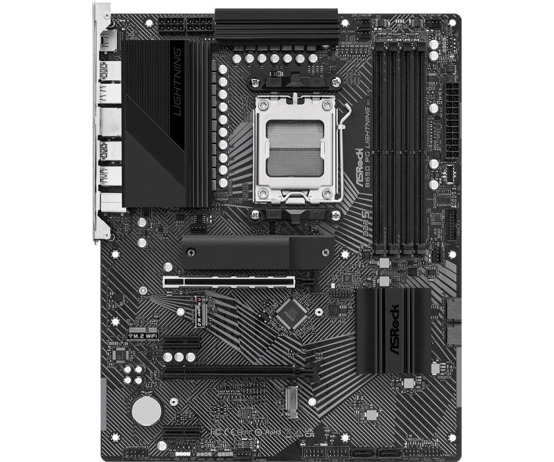 Дънна платка ASROCK B650 PG Lightning, Socket AM5, ATX - Image 3
