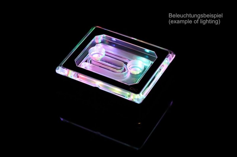 Воден блок за процесор Alphacool Eisblock XPX Aurora PRO, Acryl Black, Digital RGB - Image 6