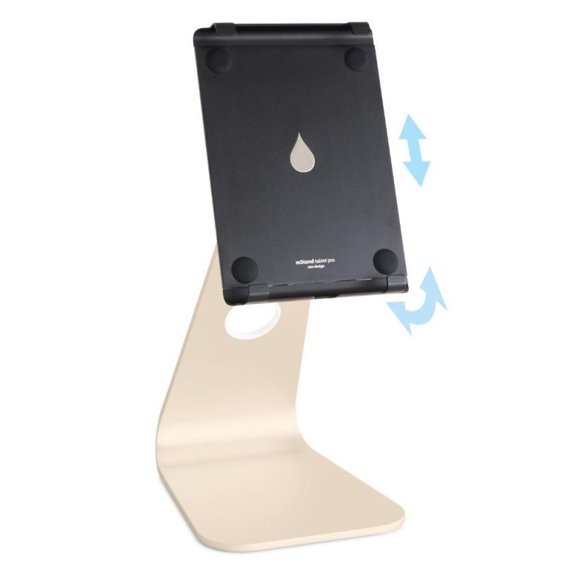 Поставка за таблет Rain Design mStand tablet pro за iPad Pro/Air 9.7", Златист - Image 2