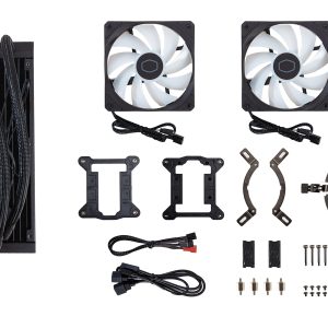 Охладител за процесор Cooler Master ML240L Core ARGB Black - Image 5