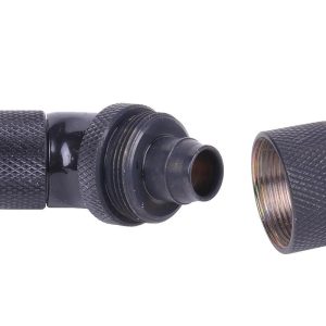 Компресионен фитинг Alphacool, 16/10 - G1/4, 45°, Въртящ се, Черен мат - Image 3