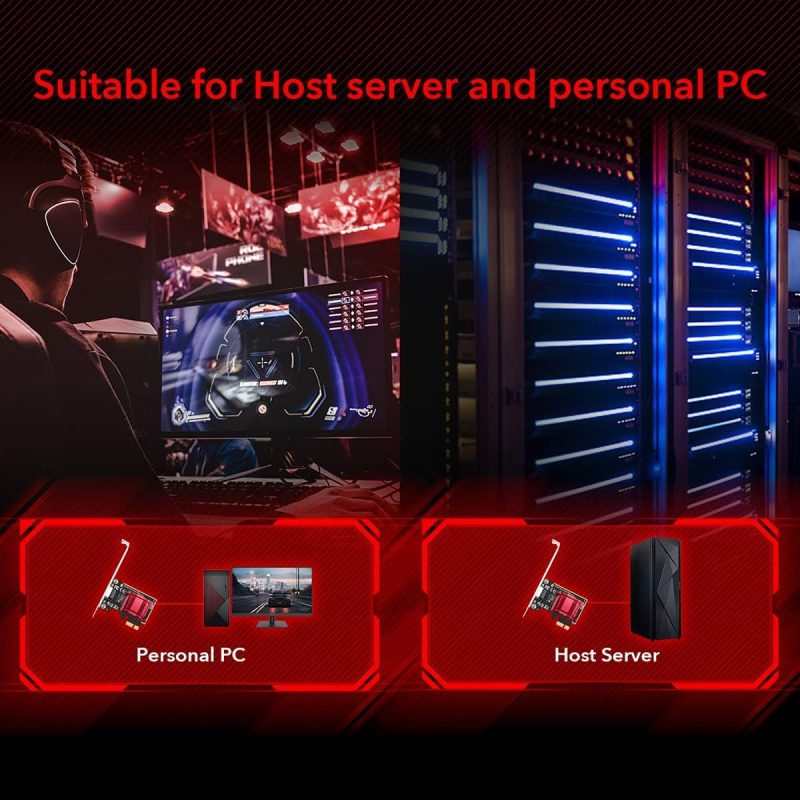 Мрежова карта Cudy PE25, PCIe, 10 Mbps/ 100 Mbps/ 1 Gbps/ 2.5 Gbps - Image 3