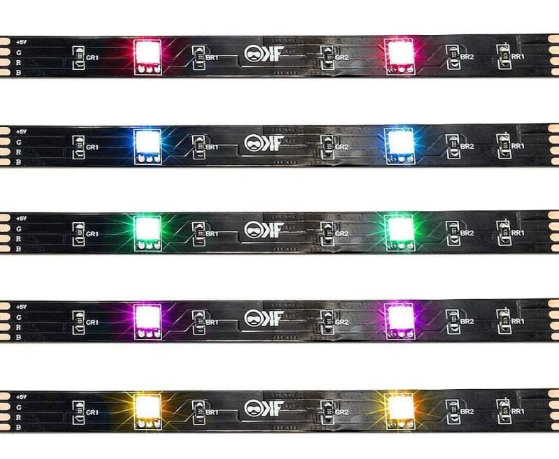 RGB лента KontrolFreek Gaming Lights Kit, USB (2.74m) - Image 2