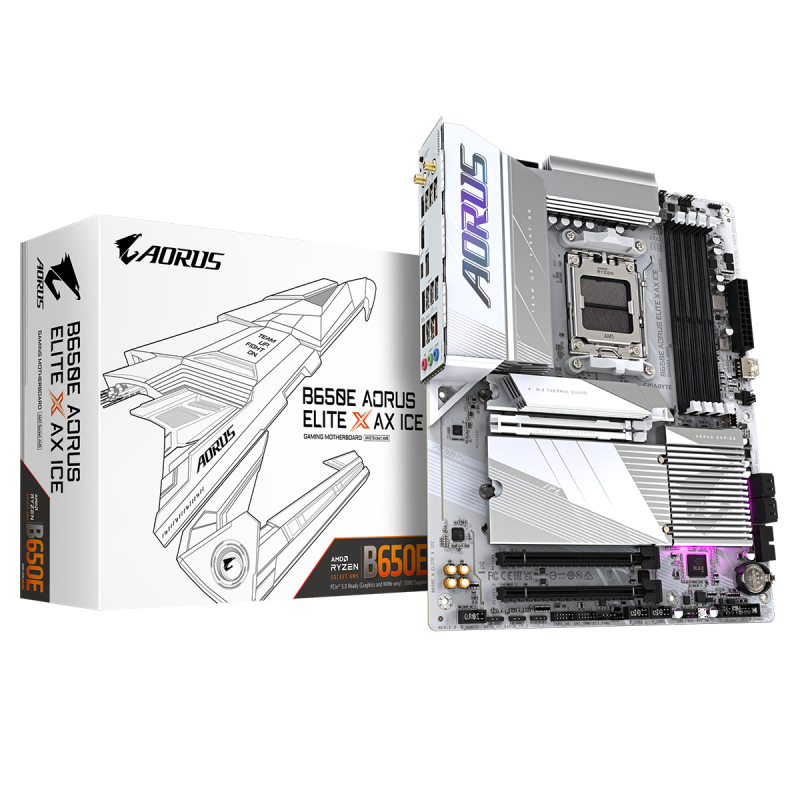 Дънна платка GIGABYTE B650E AORUS ELITE X ICE - Image 5