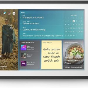 Смарт тонколона Amazon Echo Show 15, Сензорен екран, Fire TV, Черна