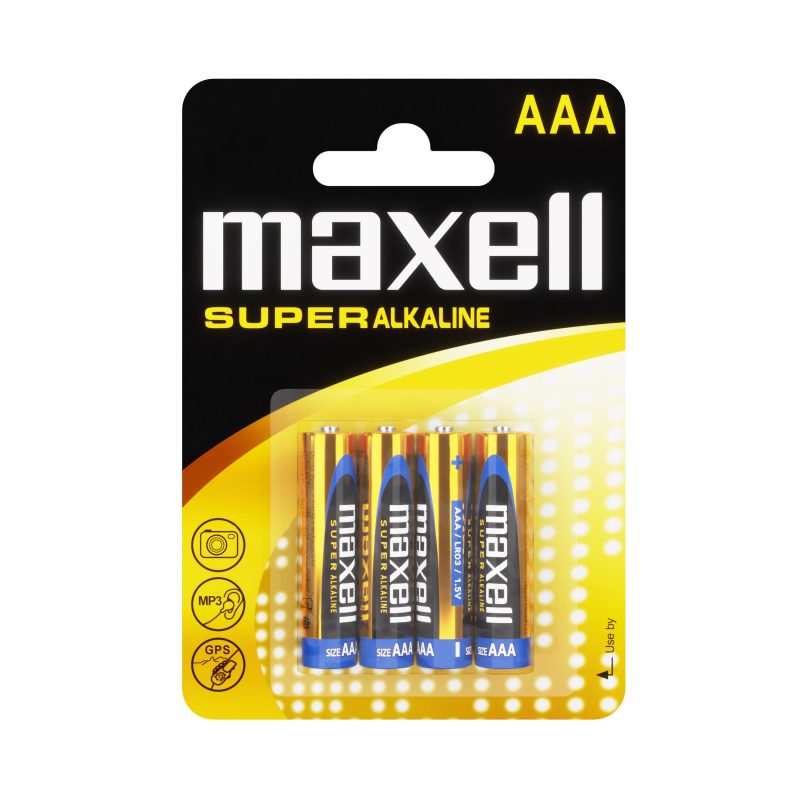 Супералкални батерии MAXELL LR03 XL /4 бр. в опаковка/ 1.5V - Image 3